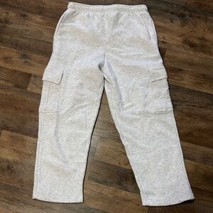 Women's Casual Gray Wide Leg Pants